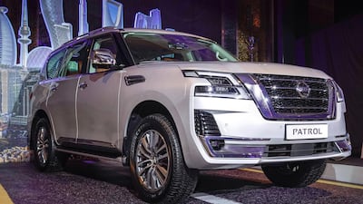 The Patrol before a city mock up. Victor Besa / The National