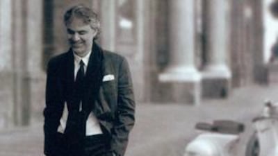 Andrea Bocelli on light form on Incanto .