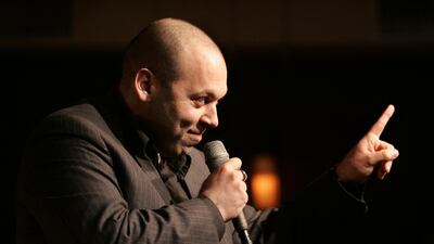 Palestinian-American comedian Amer Zahr is performing at Dubai Comedy Festival on April 17. AFP