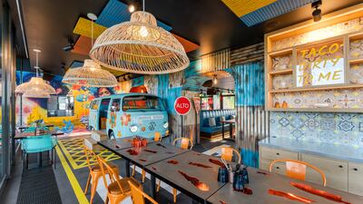 The funky Soul Street at Five Zurich.