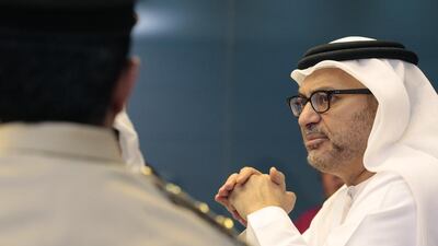 Dr Anwar Gargash, Minister of State for Foreign Affairs and chairman of the National Committee to Combat Human Trafficking, is urging national institutions, charities, the business community and residents to contribute to the federal fund. Jeffrey E Biteng / The National