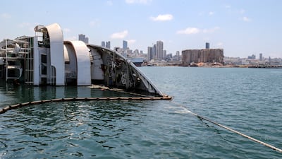 Lebanon is still scarred by the Beirut blast, which happened today last year. EPA