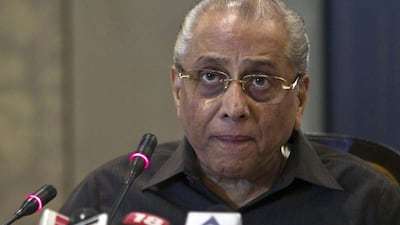 Jagmohan Dalmiya returns to the BCCI presidency for a second spell. Tsering Topgyal / AP Photo