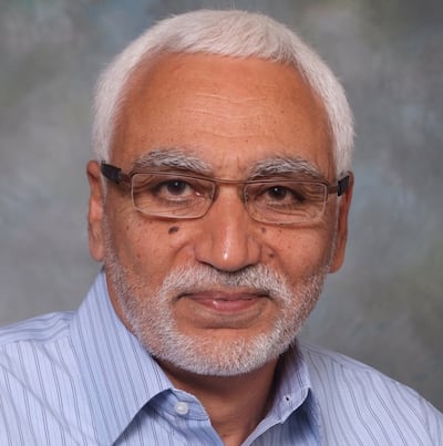 Prof Abbas El Gamal has been recognised for achievements spanning a number of decades. Photo: UAE Government Media Office