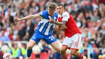 Jakub Kiwior 4: Up against a talented and physical opponent in Ferguson who held off the Pole’s challenge to shoot wide in first half. Went down holding leg just before Enciso scored and left Arsenal man down when he surely should have stayed on feet. Getty