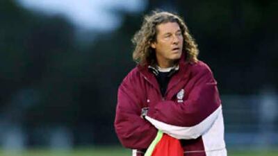 Qatar's national team coach Bruno Metsu.