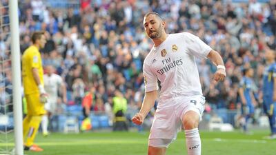 Karim Benzema has been through troubled times recently to add to Real Madrid’s concerns. Getty Images