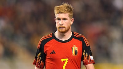 Belgium's Kevin De Bruyne. EPA