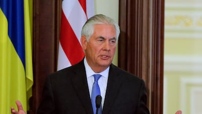 Rex Tillerson will be in the Gulf for several days as he tries unblock a impasse in the Qatar row. AP Photo/Efrem Lukatsky