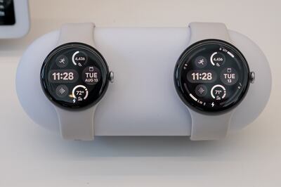 Google Pixel Watch 3. Bloomberg