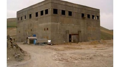 A picture of what US intelligence officials say is a Syrian nuclear reactor built with North Korean help. US intelligence officials said the facility had been close to becoming operational when it was destroyed in September 2007 by an Israeli strike.