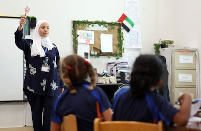 The total number of pupils in public schools the UAE is 1,277,000. Photo: Chris Whiteoak / The National