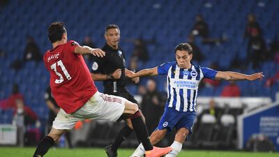 Leandro Trossard - (sub Lamptey 45) 7: Caused United real problems when he came on. Forced decent save out of De Gea.