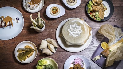 Pictured is a mezze selection at Zahira Dubai, which closed its doors recently after being open for less than a year. Courtesy Zahira Dubai