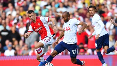 Lucas Moura - 5: Very little impact in first half from Brazilian as Arsenal dominated and could easily have been one of those hooked off at break. Saw looping, dipping strike tipped onto bar by Ramsdale in injury-time. Reuters