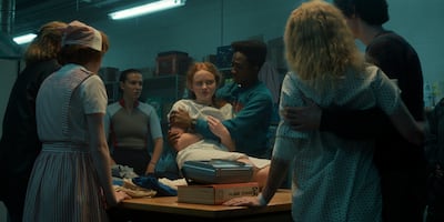 Max Mayfield (Sadie Sink) has awaken from her coma. Photo: Netflix