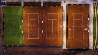 Mouratoglou's academy at Costa Navarino in Greece includes the country’s first grass court