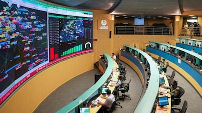 The visit included a tour of a Dubai Police command centre.