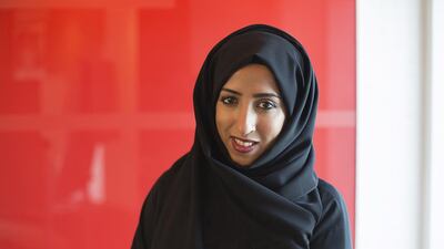 Maytha Al Habsi is the chief programmes officer for the Emirates Foundation at Abu Dhabi. Irene Garcia Leon for The National