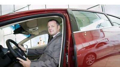 Colin Cordery, the managing director of Al-Futtaim Automall, wants Volvo's customers to have a good showroom experience.