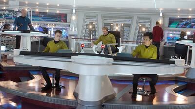 A scene from Star Trek Into Darkness. The next film in the rebooted franchise will film in Dubai. Zade Rosenthal / Paramount Pictures