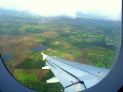 Flying has a huge climate cost, ditching one flight per year can help reduce the environmental impact of travel. Courtesy Flickr