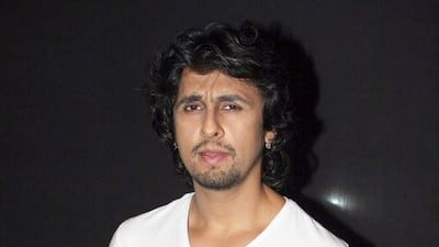 Indian Bollywood singer Sonu Nigam attends the first day of Lakme Fashion Week (LFW) summer resort 2012 in Mumbai on March 2, 2012. AFP PHOTO / Sujit Jaiswal.