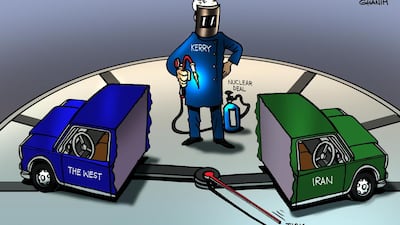 Cartoon by Shandi Ghanim for 21/11/2014