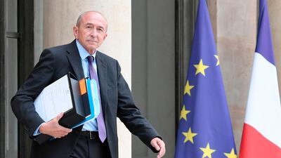 French interior minister Gerard Collomb says the number of jihadis to have returned to France included 217 adults and 54 minors. AFP / Stephane De Sakutin