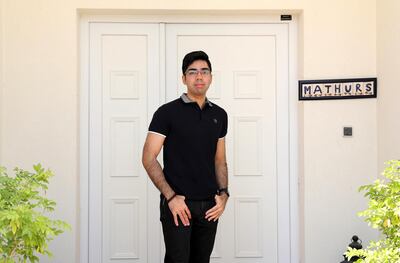 Sidhant Mathur said he did not feel welcome in the US under the Trump administration. Pawan Singh / The National