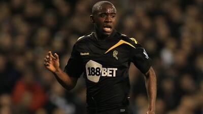 LONDON, ENGLAND - MARCH 17: Fabrice Muamba of Bolton Wanderers in action during the FA Cup Sixth Round match between Tottenham Hotspur and Bolton Wanderers at White Hart Lane on March 17, 2012 in London, England. Muamba received CPR treatment on the pitch after suddenly collapsing and the game was abandoned. (Photo by Richard Heathcote/Getty Images)