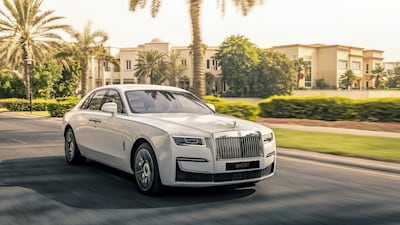 On the Emirates Hills roads.