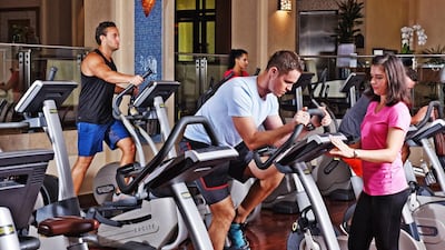 Talise Fitness at Madinat Jumeirah is offering free access from September 17 to 24. Courtesy Talise Fitness