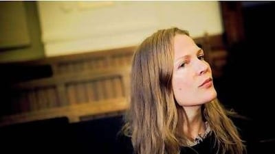 The Norwegian author and journalist Asne Seierstad pictured at the Supreme Court in Oslo.