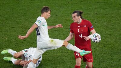 Caglar Soyuncu 5 - Capitulation after the break as Italy’s constant pressure made it a very difficult night for the Turkish national side. Booked late on. PA