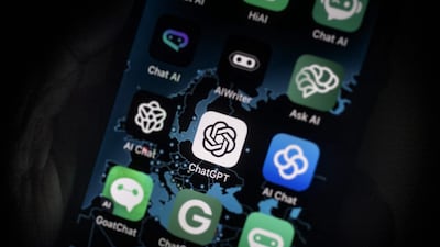 ChatGPT is among the fastest growing AI apps in the world. AFP