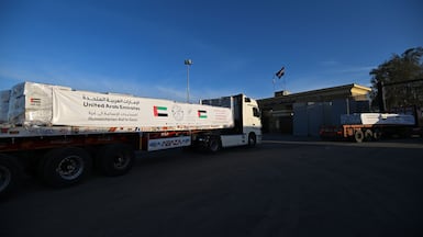 The supplies were sent to Gaza as part of Operation Gallant Knight 3, announced by President Sheikh Mohamed on November 5, 2023, to assist the people of the enclave. Wam