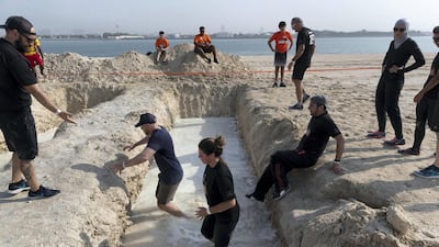 The main Tough Mudder event is designed to get participants moving over obstacles and along a dedicated route engineered to build team spirit.