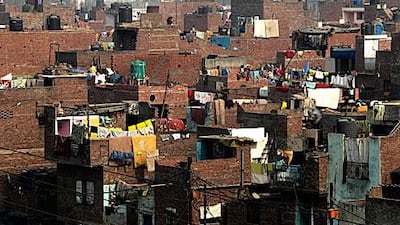 Congested, often illegally-built housing in the north-east of New Delhi, has been identified as being extremely vulnerable to a quake.