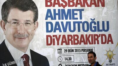 The AK Party is hoping to prevail at the second general election in a year in Turkey. Stoyan Nenov / Reuters