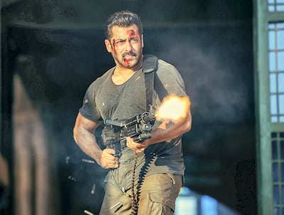 Salman Khan in the movie Tiger Zinda Hai. Photo: IMDb