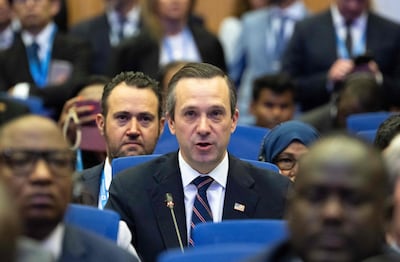 Preston Wells Griffith, the US ambassador to the IAEA, confirmed the Trump administration had applied pressure for a sanctions waiver to be rejected. AFP