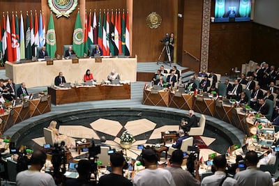 The Arab League is scheduled to meet in Cairo later this month. AFP