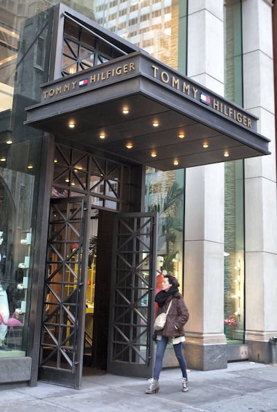 The Tommy Hilfiger flagship store on Manhattan's Fifth Avenue shut its doors for the last time in March. Getty
