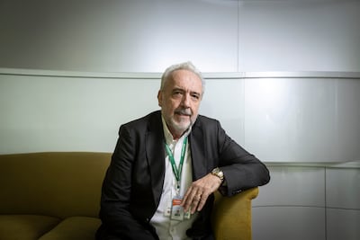 Mark Mortimer-Davies, chief executive of Choithrams, told of the challenges of the conflict. Antonie Robertson / The National