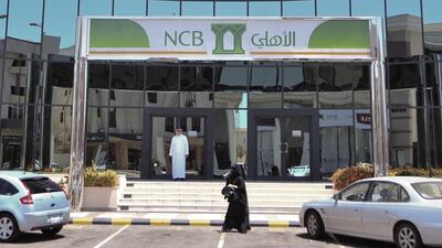 Two analysts polled by Bloomberg had forecast a quarterly operating profit of 4.66bn riyals.. Michael Bou-Nacklie/The National