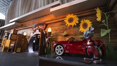 Benno’s Great Race at Ferrari World Abu Dhabi. Courtesy Ferrari World Abu Dhabi