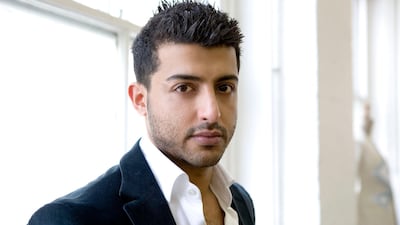 Fashion label Qasimi's director Sheikh Khalid bin Sultan Al Qasimi in the company's East London studio. Photo: Matt Crossick