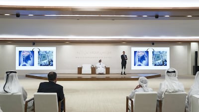 Innovative technologies are helping merge bodies and machines, and the scientist is confident that the new bionics will help eliminate disability this century, Herr said. Mohamed Al Hammadi / Crown Prince Court - Abu Dhabi