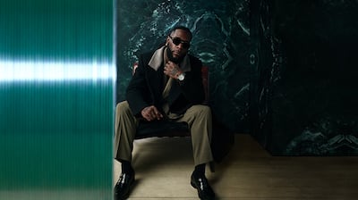 Burna Boy for Boss autumn/winter 2024 campaign. Photo: Boss